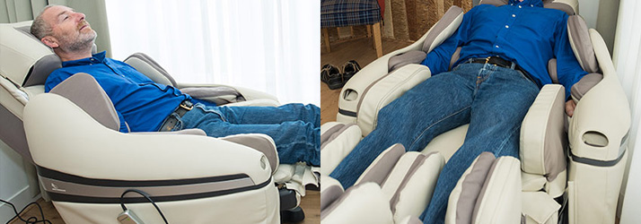 Chiropractic Amsterdam NH Man In Dreamwave Chair
